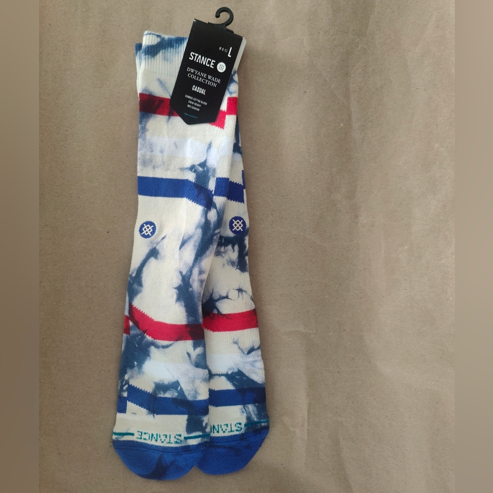 STANCE x WADE Men's Striped Crew Socks 